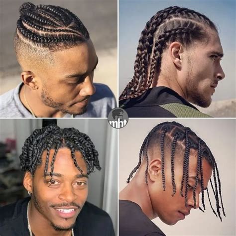 different braid styles for men